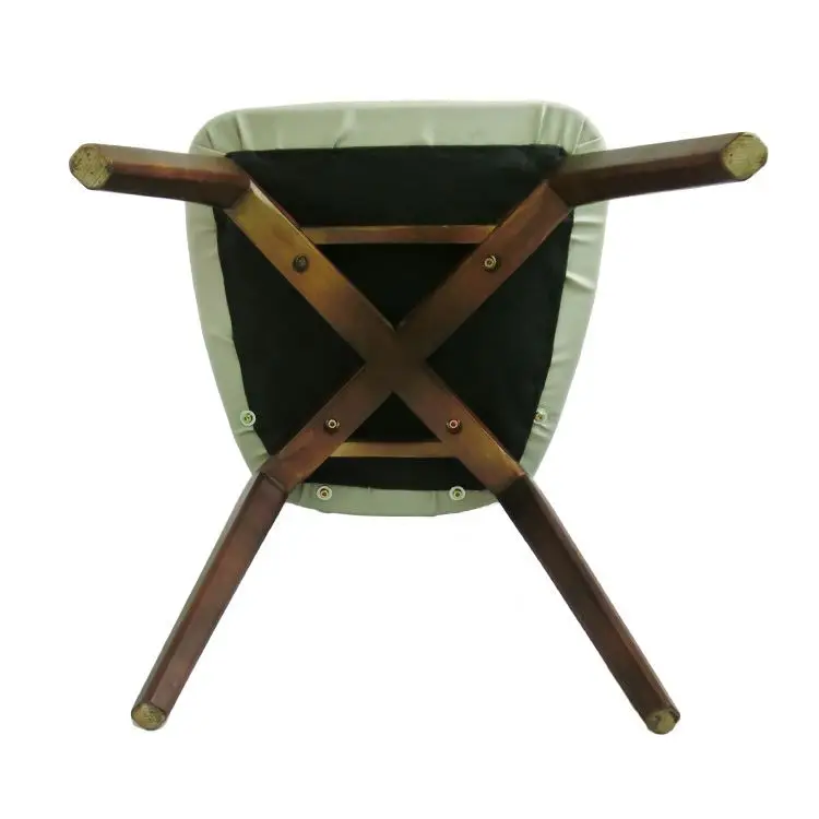 
Industrial Vintage PU Metal Dining Upholstery Chairs for dining room 