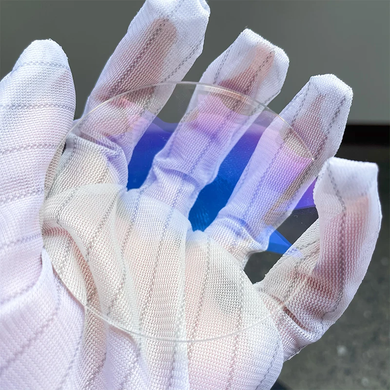 Оптические линзы hmc с голубым блоком, высококачественные прозрачные линзы 1,56 с одним видением HMC uv420, готовые линзы с голубой огранкой, линзы с защитой от синего света