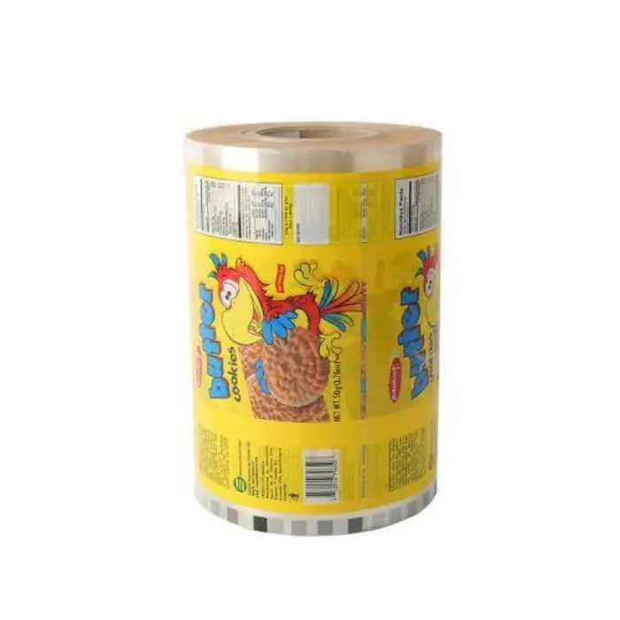 Recycled HDPE Cake Candy Chocolate Chips Coffee Tea Milk Powder Wet Paper Tissue Packaging Bag Food Packaging Plastic Roll Film