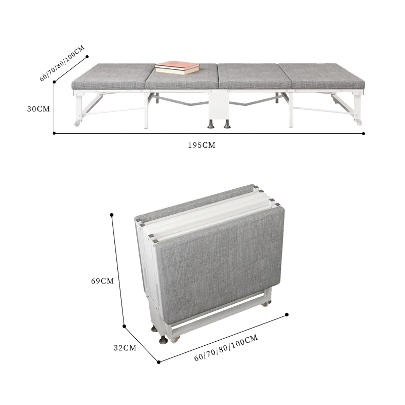 New Adjustable Portable Children Noon Adult Portable Tent Camping Multifunction Folding Furniture Couch Bed