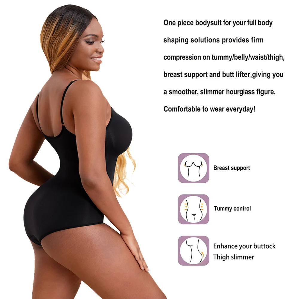 Dropshipping Tummy Control Plus Size Women Shapewear Seamless Butt Lifter Full Body Shaper