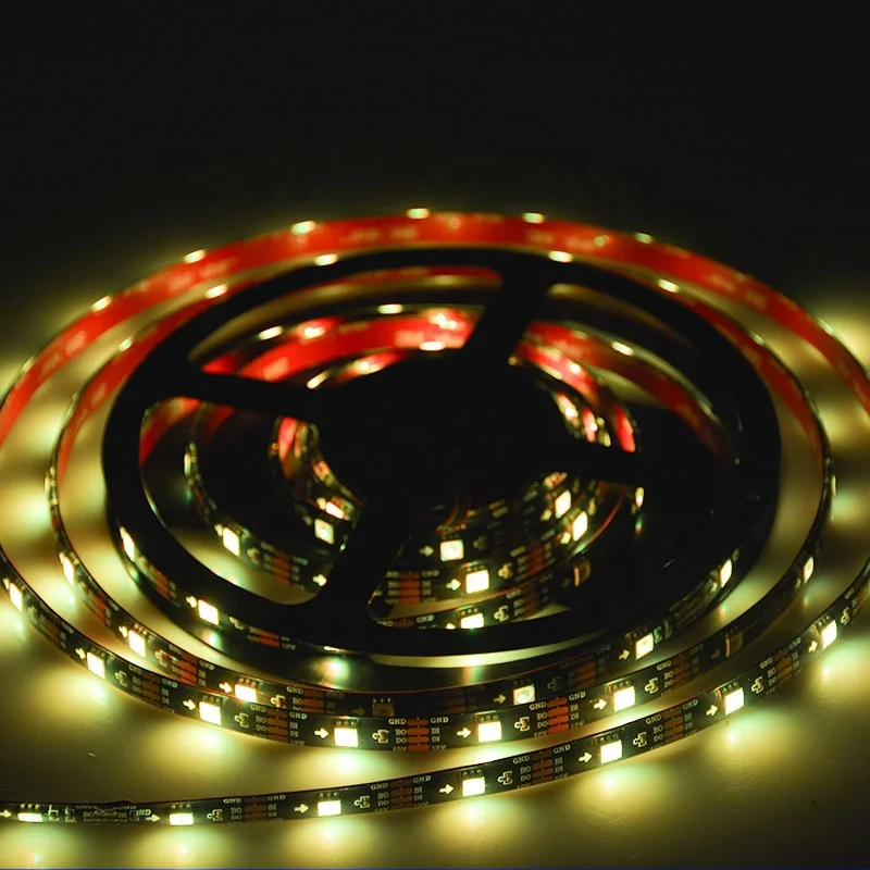 Светодиодная Пиксельная лента 5050SMD GS8208 WS2815 водонепроницаемая 12 В