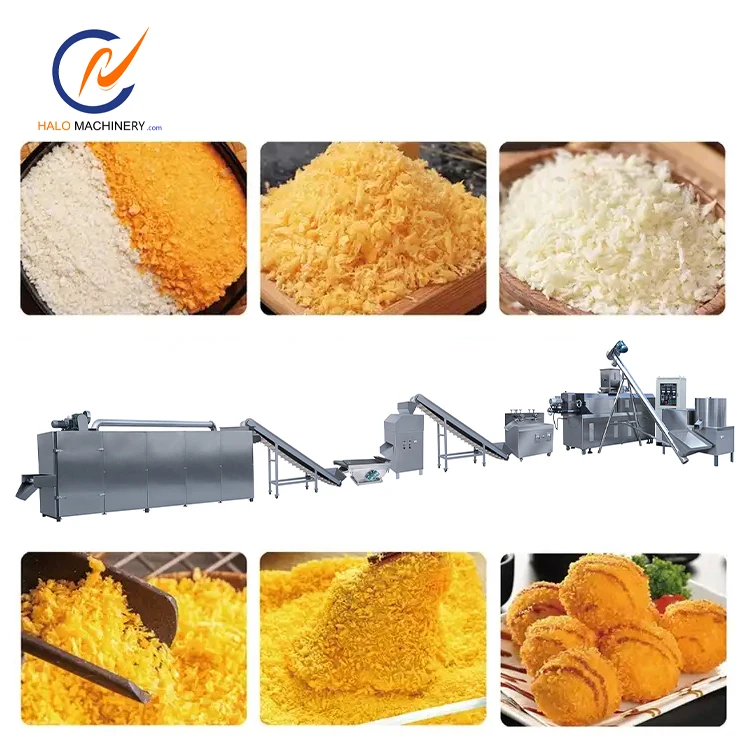 Jinan Halo Machinery Introduces a Cutting-Edge Industrial Breadcrumb Production Line with Innovative Crushing Technology