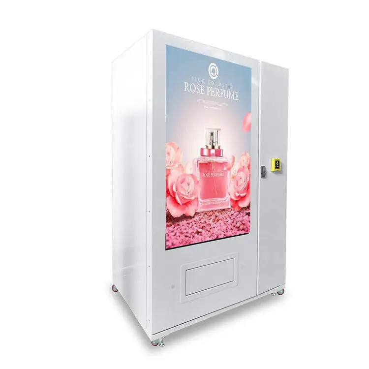 Bull perfume vending machine with age verification with elevator beauty vending machine for sale