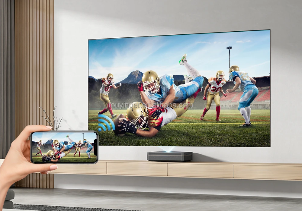 Changhong B7U 4K лазерный проектор Android видео короткий проектор чип B7u  проек