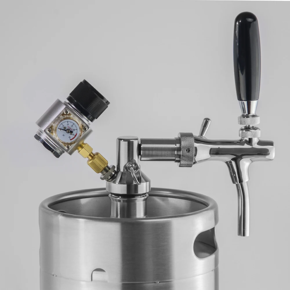 304  antique stainless mini barrel style beer inox as growler bar kegs