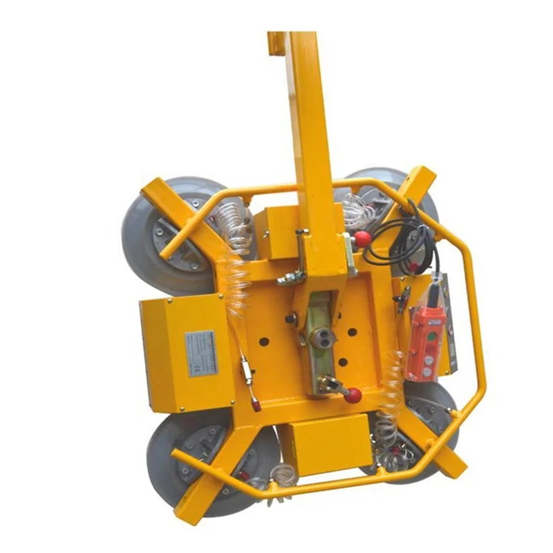 Battery power operate glass panel lifting sling machine equipment