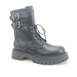 Customizable designer excellent quality women shoes ladies brown ankle boots