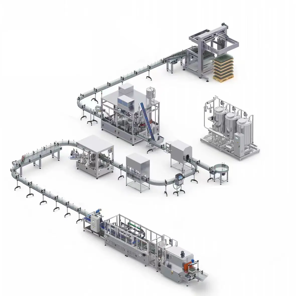 full automatic honey liqueurs and spirits filling line machine herbal liqueur filling and capping machine wine packaging machine