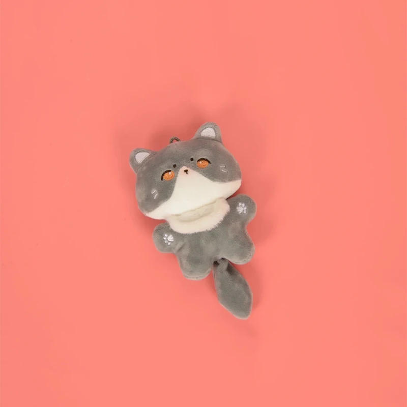 Custom plush toy stuffed animal custom mini10cm animal body anime character plush kpop doll keychain decoration pendant
