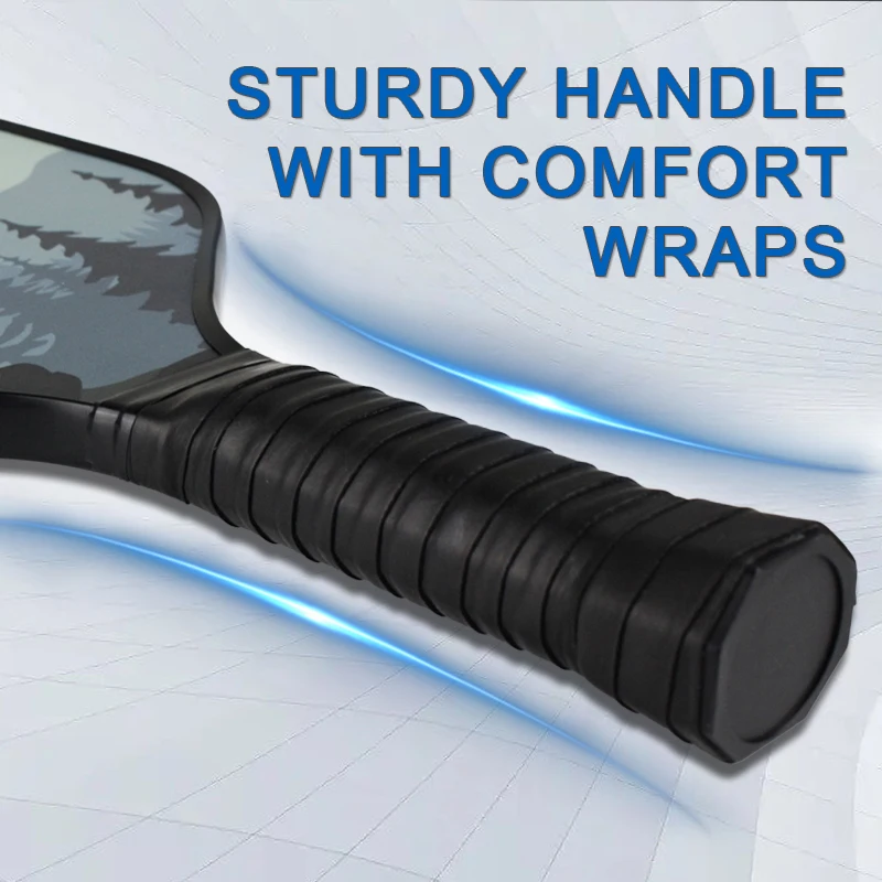 Cheap OEM Pickle Ball Racket Wooden Surface Paddles Rackets with Cover Bag Kids Sport Pickleball Paddle set