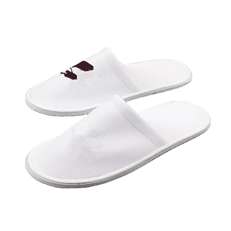 Заводская цена одноразовые белые тапки для отеля без