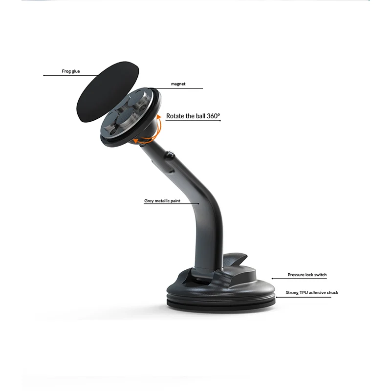 Dashboard Car Phone Holder  Phone Holder 360 Rotation For Air Vent Dashboard phone holder