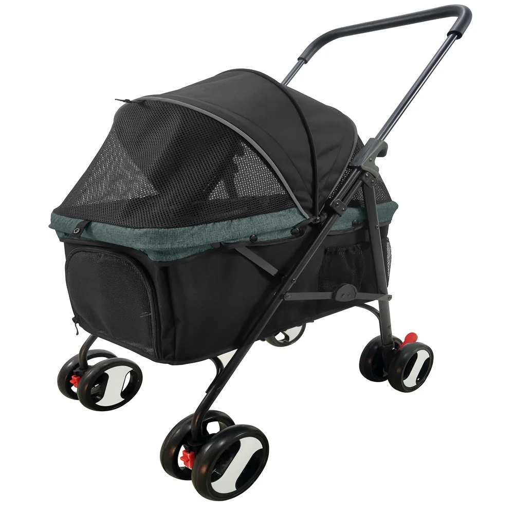 PET STROLLER  2 in 1 Gift White Box China Lighting Packing Pet ROHS Color Feature CFL