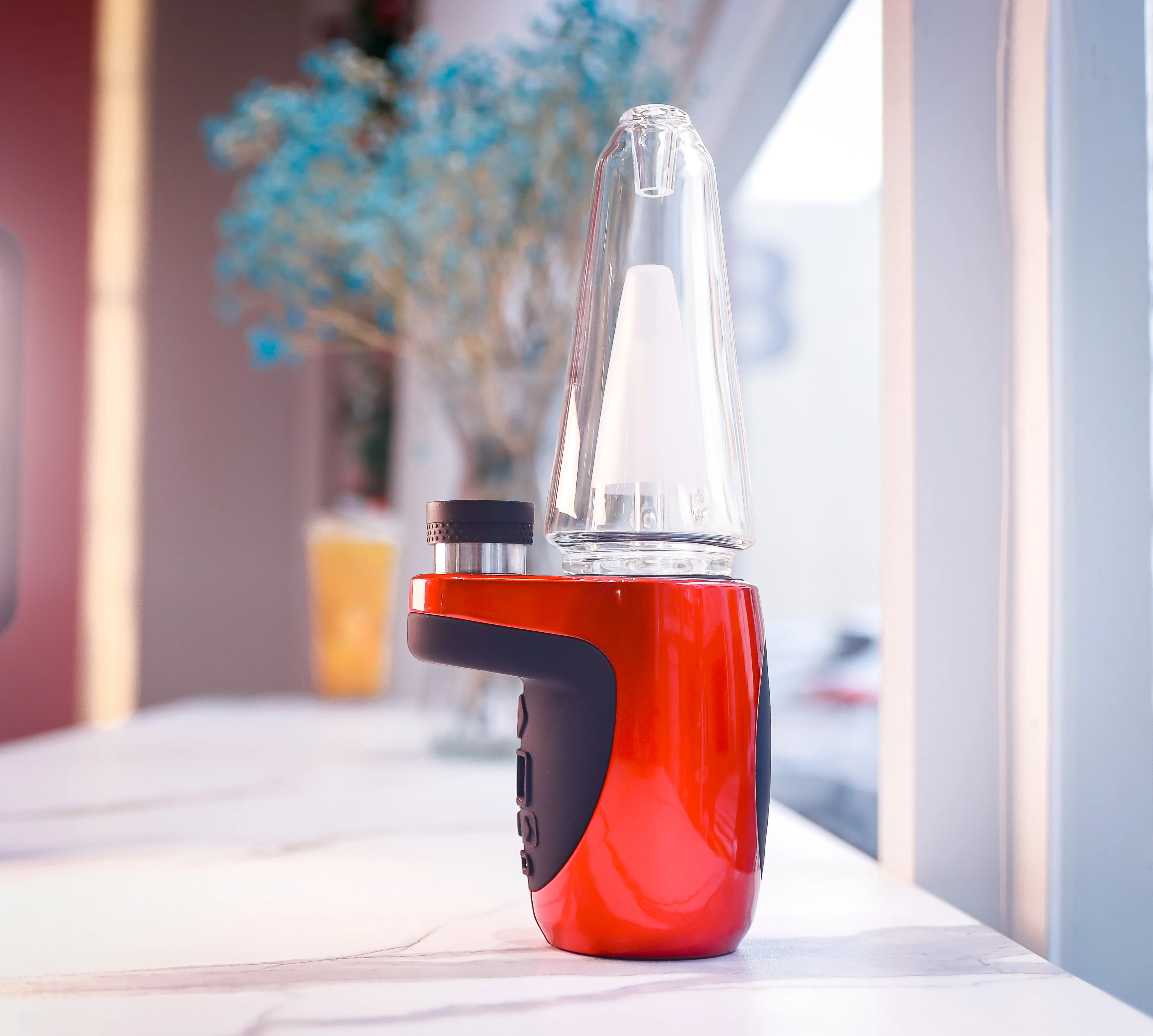 2021 New product head Wax Concentrate Shatter Budder Dabber Rig Kit 4 Electronic Hookah Water Pipe Wax Hookah