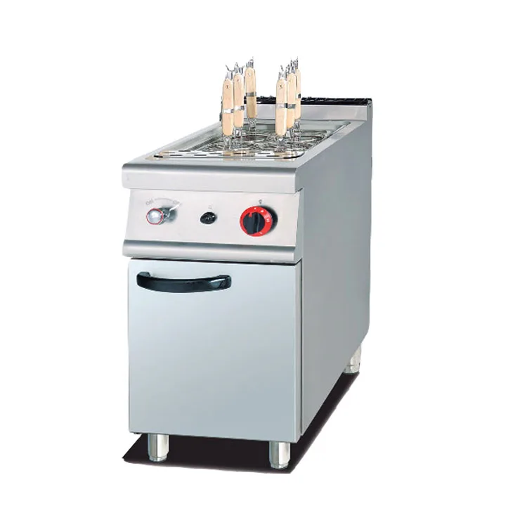 professional supplier  6 hole commercial pasta cooker electric with cabinet
