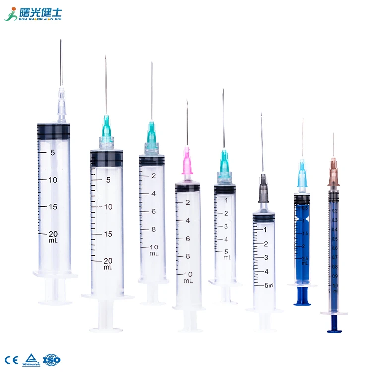 Disposable Syringes Manufacturing Machine 10ml AD Safety Needle Auto-disable Syringe Luer