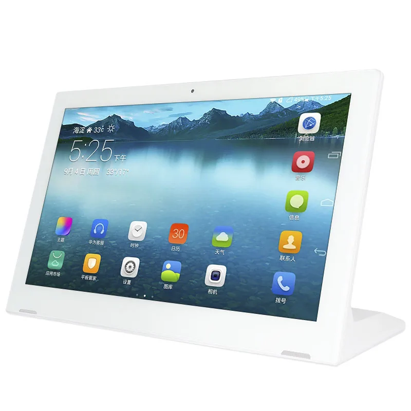 restaurant ordering tablet 13.3 Inch android 8.1 microphone 1920*1080 2+16GB RK3288 with wifi rj45 camera BT4.0 speaker