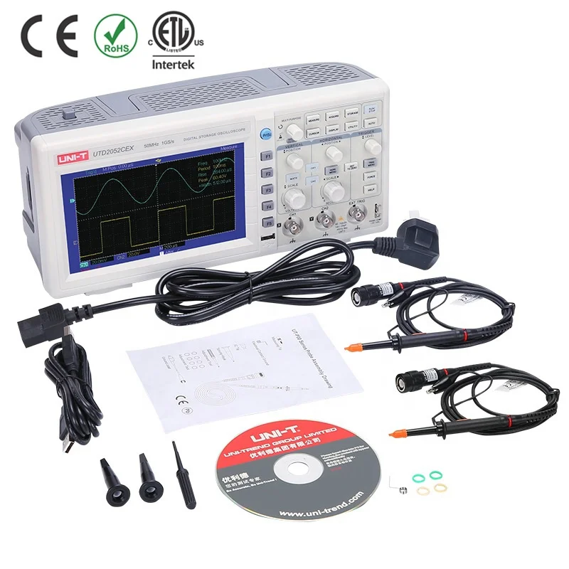 The New Interface Style DSO Menu Available Digital Storage Oscilloscope