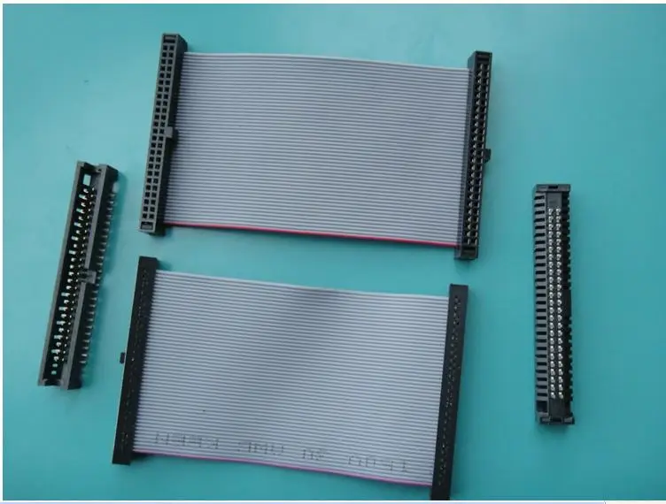 40-контактный плоский кабель с IDC соединитель используется для электронных устройств кабели для передачи данных
