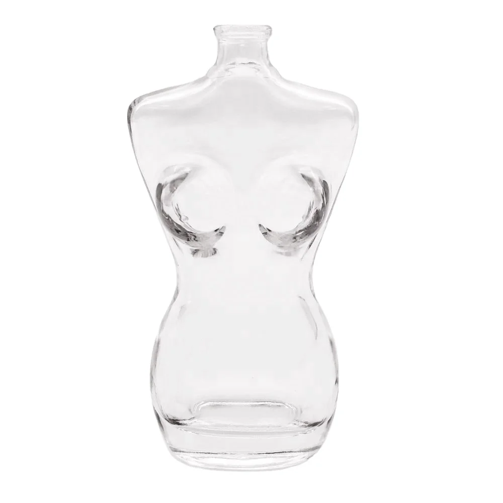 100ml Fashionable Women Body Shape Perfume Glass Bottle
