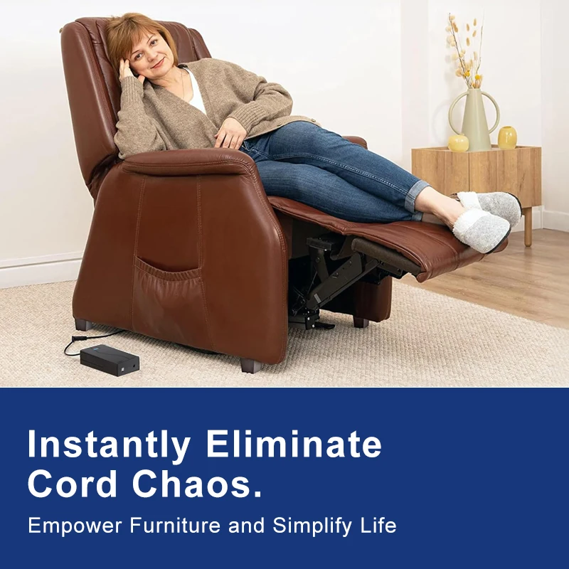 Longer Battery Life Battery Pack Rechargeable Recliner parts 2500mAh 5000mAh  LED Display for Lift Chair and Couch