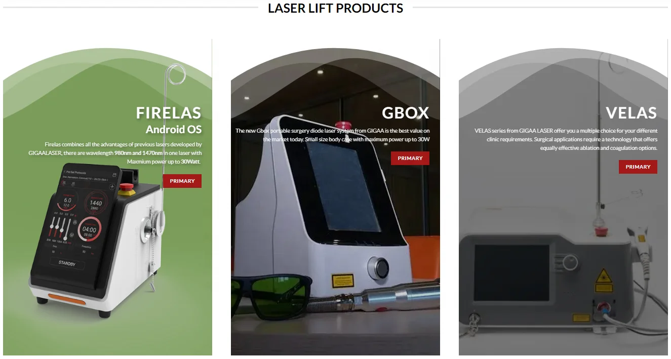 FIRELAS 1470nm+980nm endolifitng laser machine lipo laser