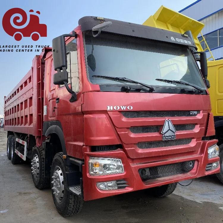 Китай 8*4 Howo самосвал грузовик 40-45t мощность б/у по заводской