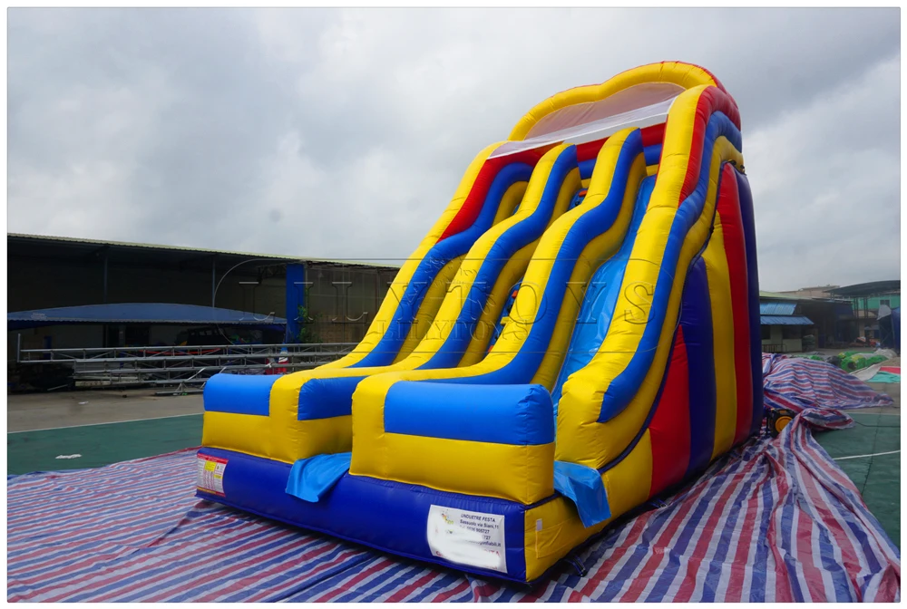 Aufblasbare Rutschen fuer Kinderparks und Unterhaltungszentren