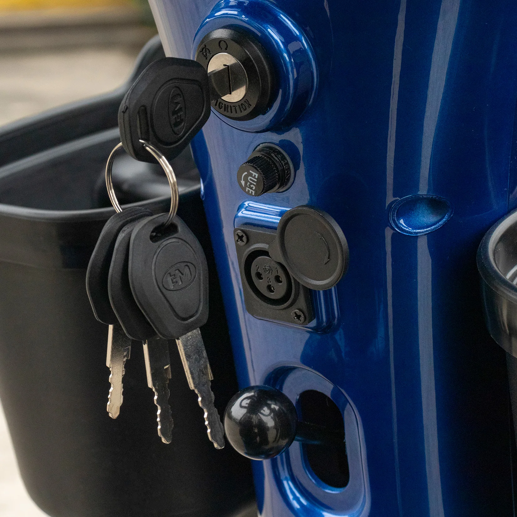 4 Wheel Scooty Moped Single Seat Mobility E Scooter Electrico Adult Handicapped Electric Scooter