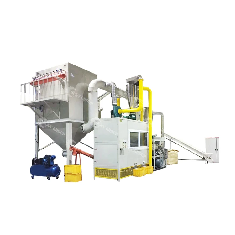 Automatic aluminum plastic composite panel recycling machine