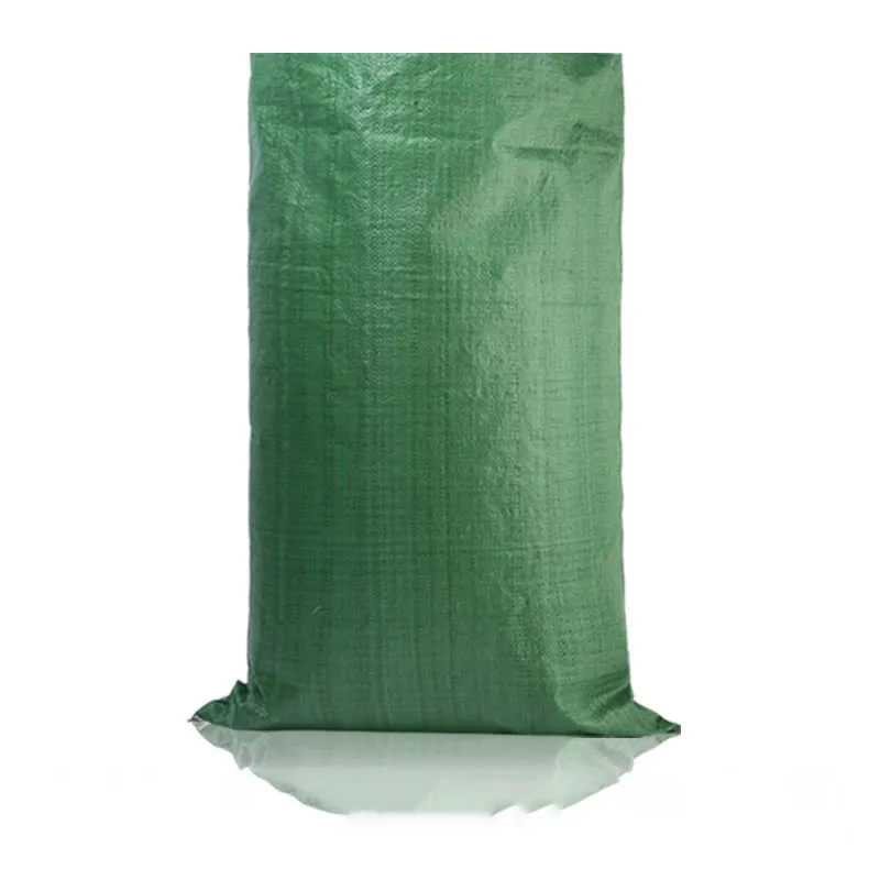 polypropylene woven bag custom heavy duty recycling green pp woven stone island rubbish bag