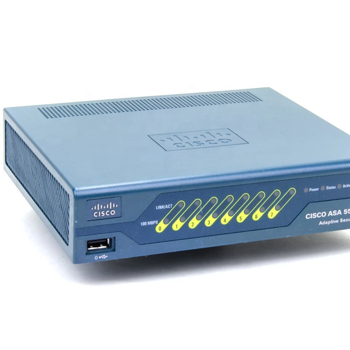 ASA5505 K8 ASA 5505 Appliance with SW. 10 Users. 8 ports. DES firewall (1600797821760)