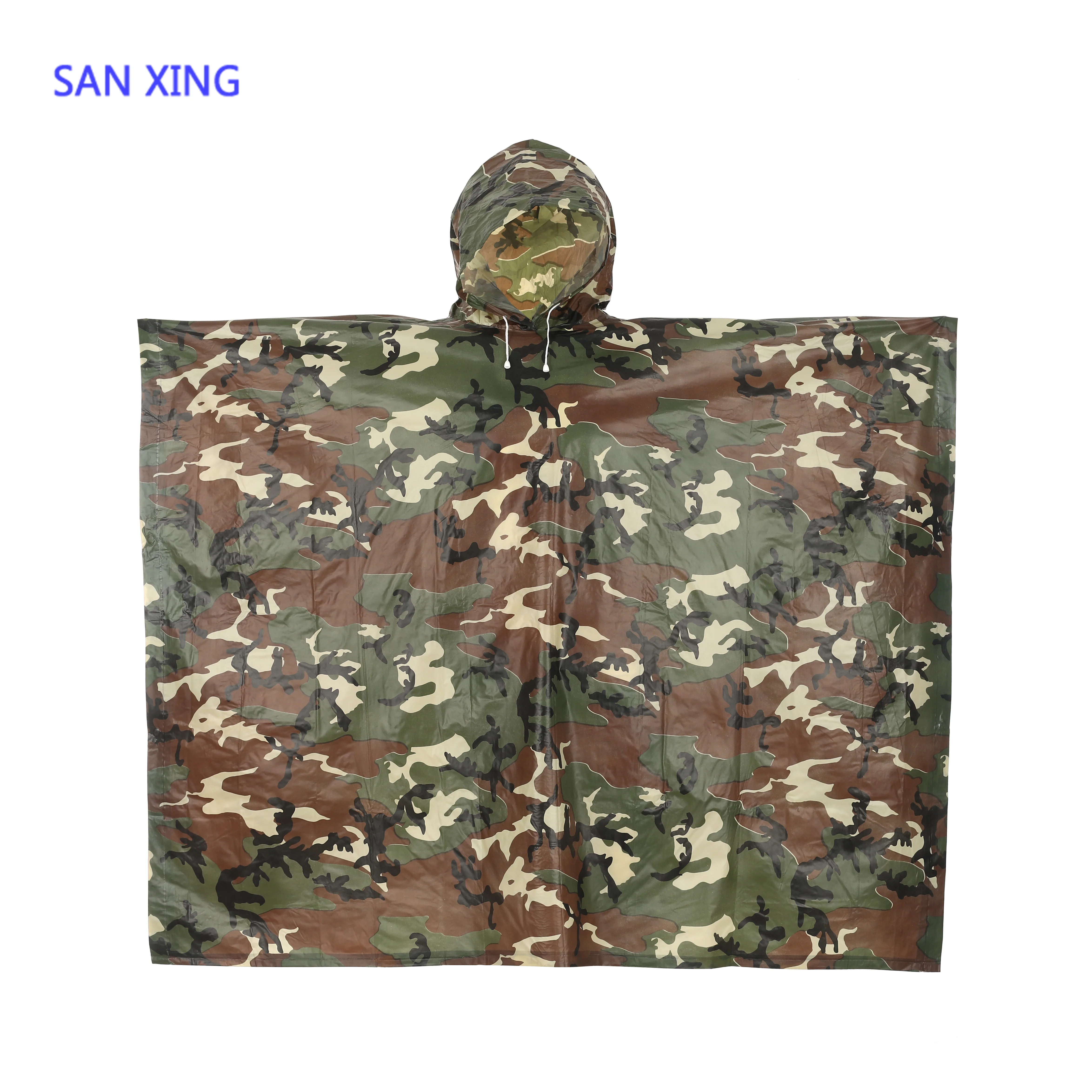 army green Raincoat adult for Women or Men 2 Pack One Size Fits Most Rain Coats reusable bag packing