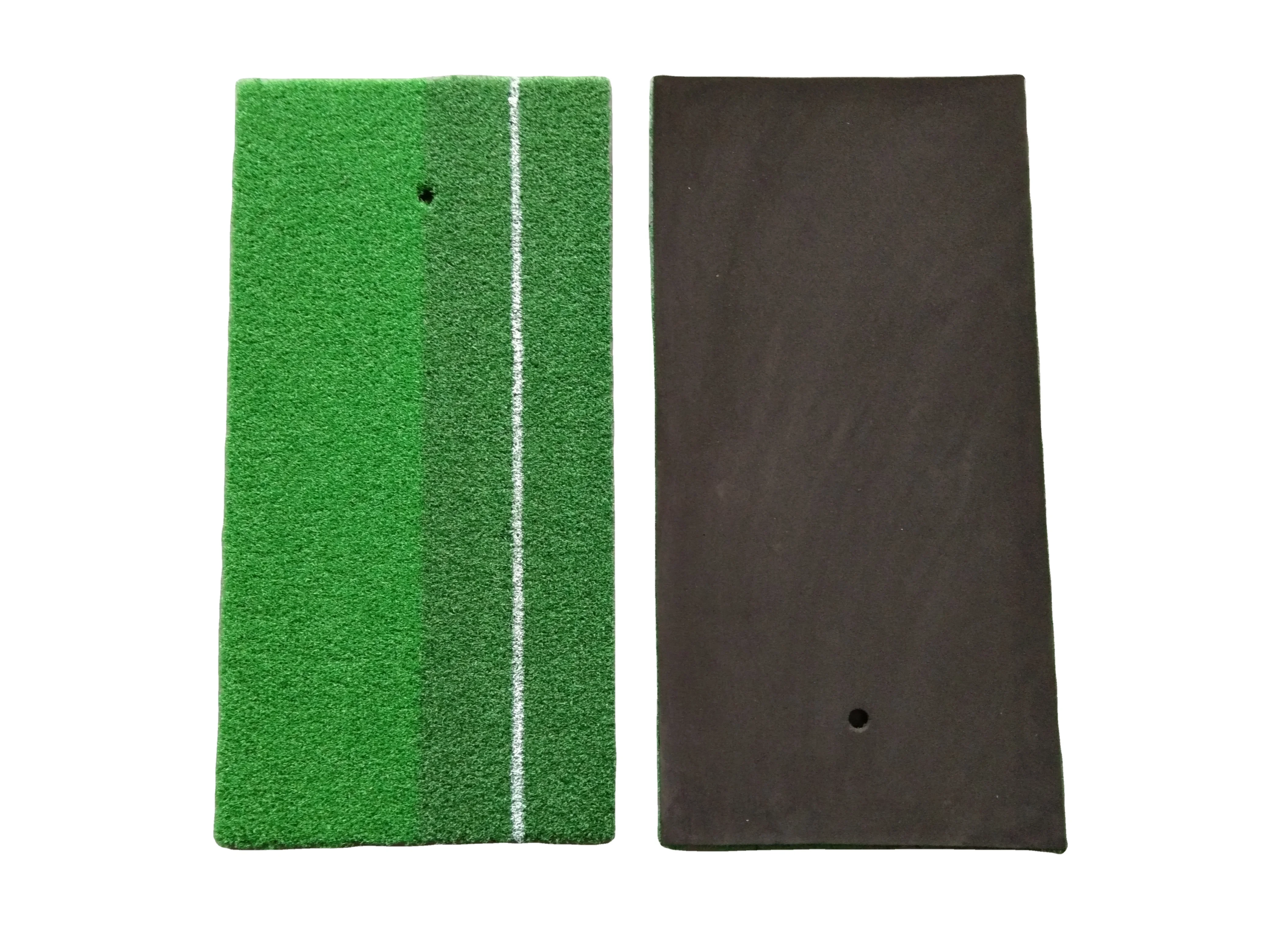 Hot Sales Practice Portable Indoor Outdoor Mini Wooden Practice Golf Putting Green with Ball Auto Return Putting Mat