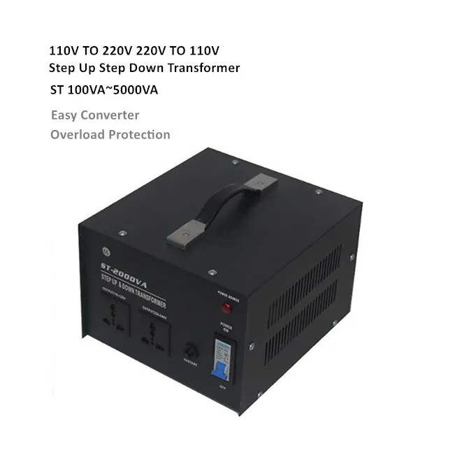 Voltage converter 220v to 110v 1000va 1500va 2000va 110v to 220v converter 3000w 5000w step up step down transformer