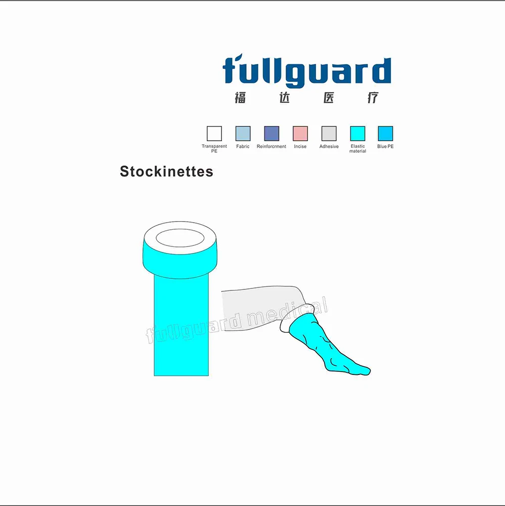 Medical Disposable Stockinette for Orthopedic Pack and Knee Arthroscopy Packs