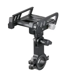 Anti-fall Bicycle Phone Holder Bendable Double Rotation Bike Holder Rack Smart Phone Holder For Bike