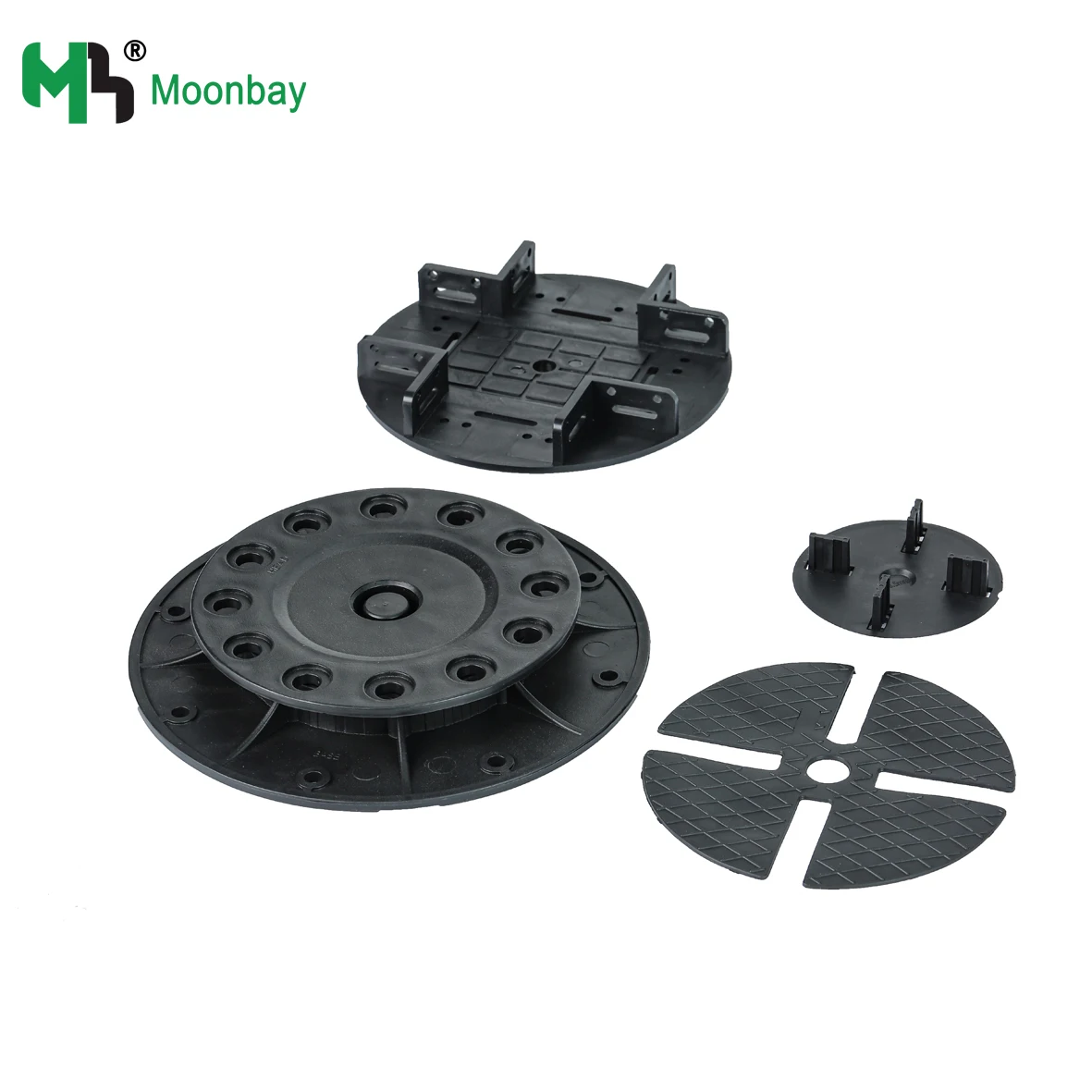  adjustable beam decking planks pedestal support