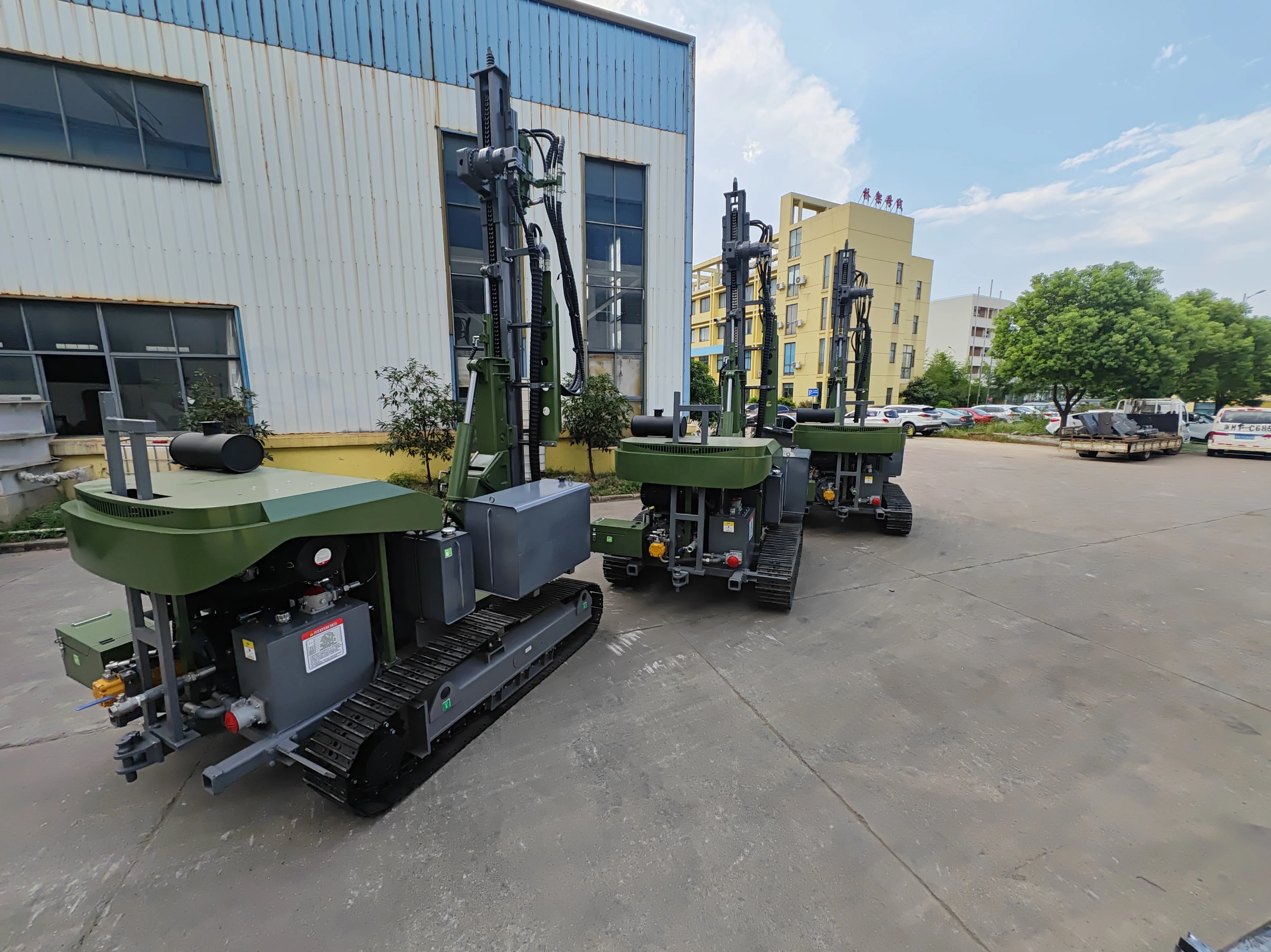 BDMGF-300KC солнечная станция строительный сваебойный винт для сваи