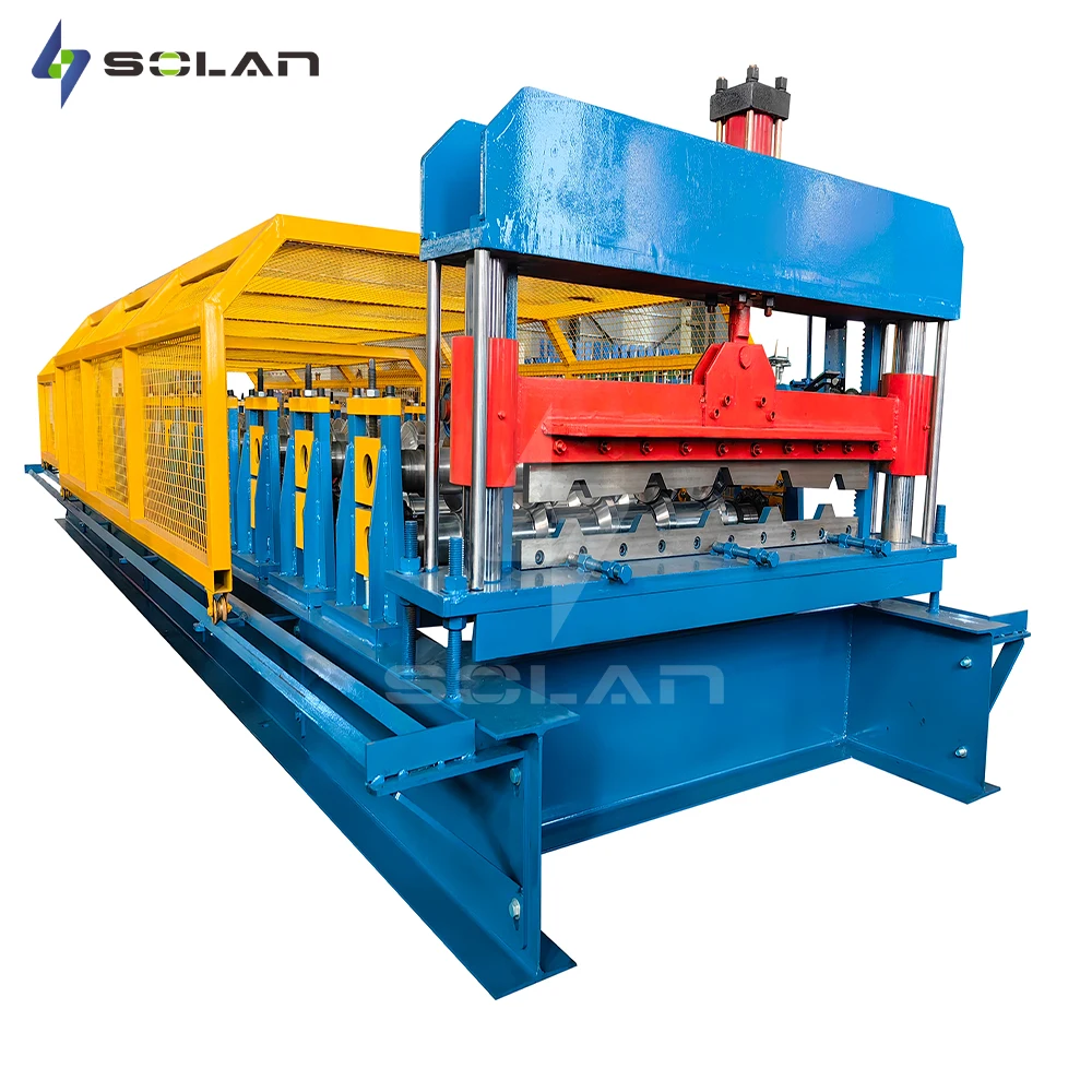 China Making Metal Roofing Sheets Machine IBR Iron Sheet Tile Roof Panel Making Roll Forming Machine