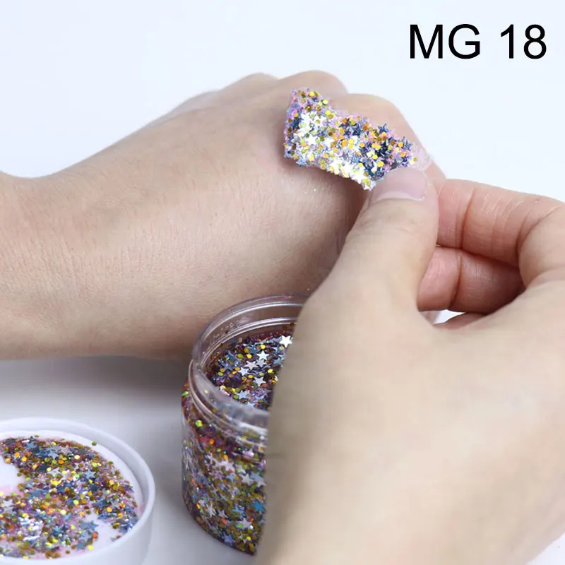 Private Label Cosmetics Body Art Glitter Glue
