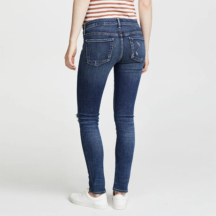 
Ladies Fashion Skinny Western Maternity Jeans Ripped 