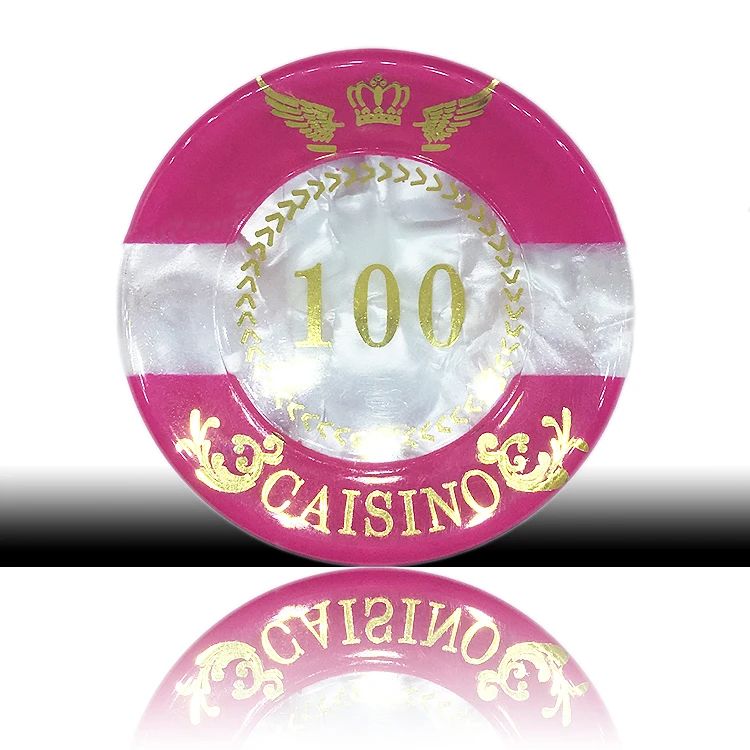 High Quality WPT Ceramic Poker Chip Blank Texas Custom Professional Casino European Round Coins Supplier Chip Poker for Gambling