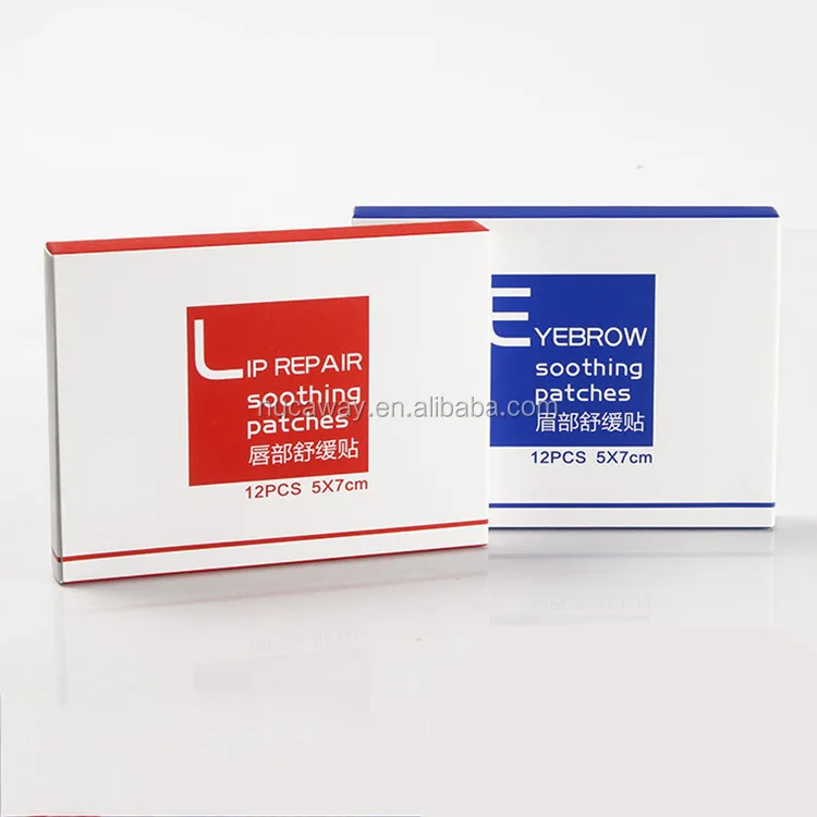 Effectively Permanent Make up before Tattoo Microbalding Pain Relief Patch Help Fixing Color