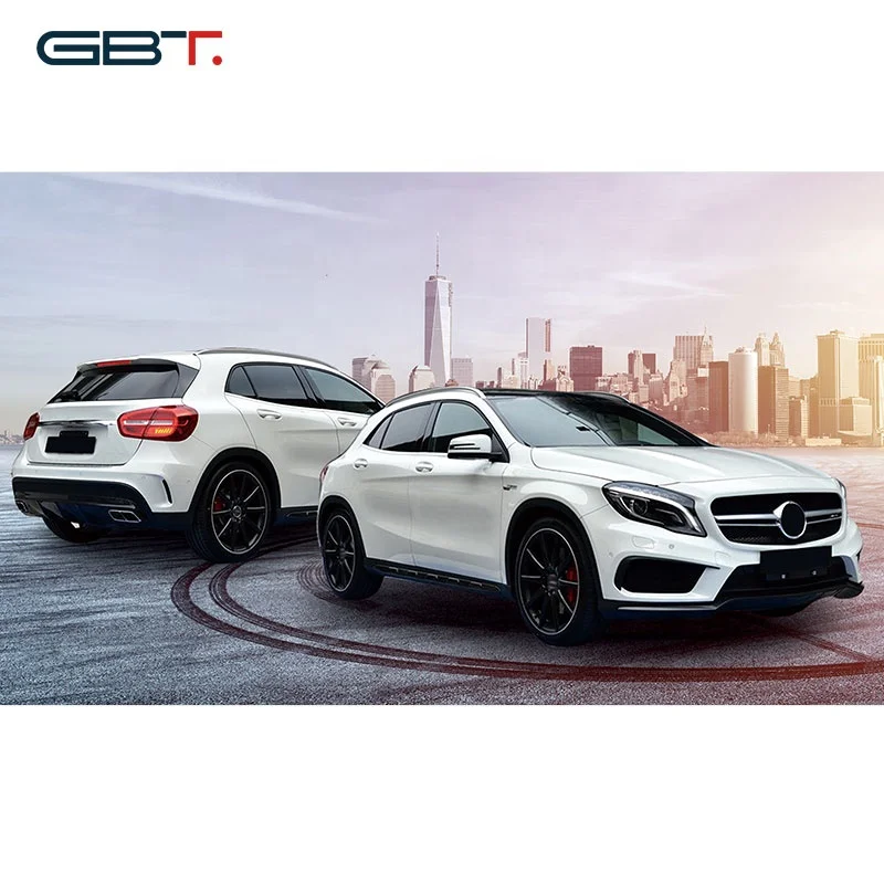 GBT Popular Products Mercedes gla Upgrade Facelift Body Kit For 2021 Benz GLA Conversion Bumper Headlight Parts