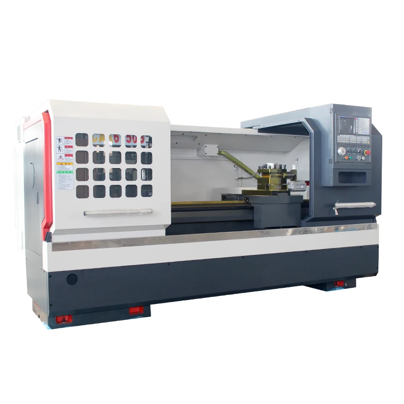 diamond cutting wheel cnc lathe CAK6140 CAK6150 automation connecting line single cnc lathe