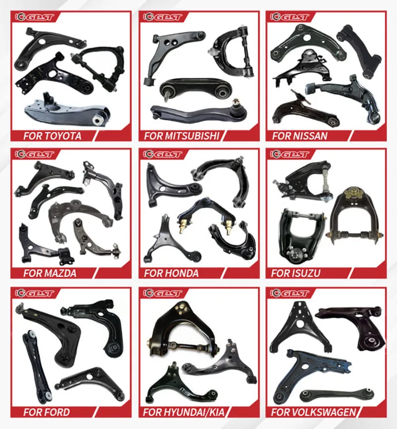 GDST Factory Direct OEM 1014013160 Car Accessories Front Axle Right Upper Steel Control Arms for Geely Emgrand EC8 2019-