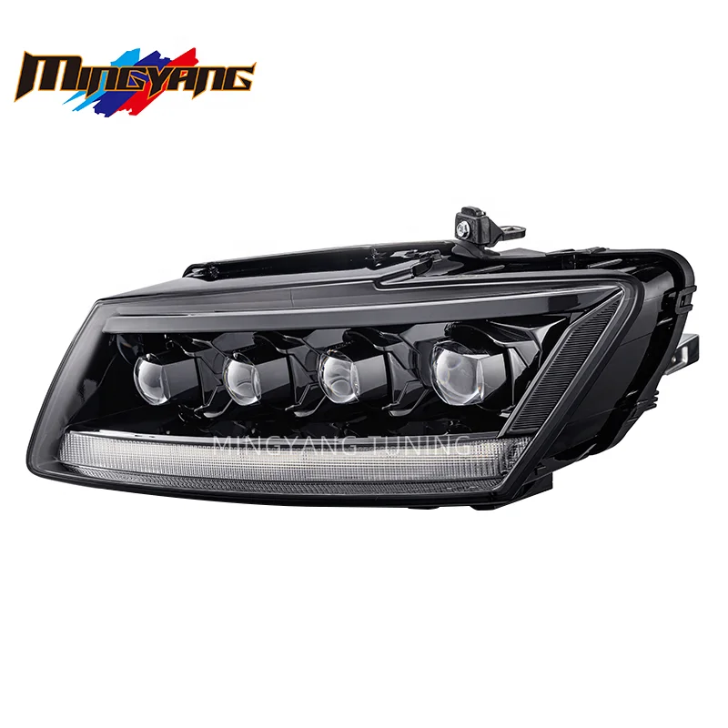 2010-2017 Q5 head lamp 4len crystal Front Lamp head light car accessories for Audi Q5 led headlights