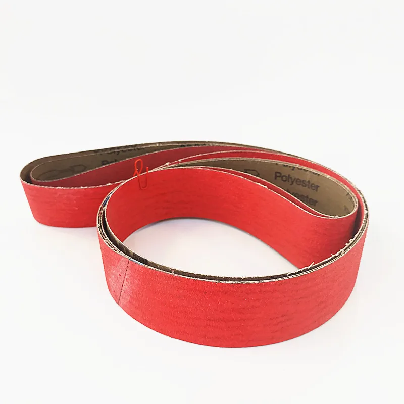 Ceramic Sanding Belt Abrasive Cloth Glass Wood Grinding Belt Abrasive Sander Belt